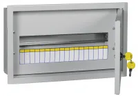 TITAN 3 Корпус металлический ЩРв-18 (265х440х120) IP31 IEK