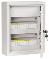 TITAN 3 Корпус металлический ЩРн-24 (395х310х120) IP31 белый IEK