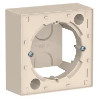 Коробка ATLASDESIGN для наружного монтажа бежевый (ATN000200)
