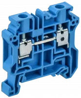 ARMAFIX Колодка клеммная CY6BU винтовая 6мм2 проходная синяя Ex IEK