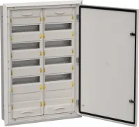 TITAN 5 Корпус металлический ЩРв-120 (2х60) 880х625х130мм IP31 серый (одна дверь)