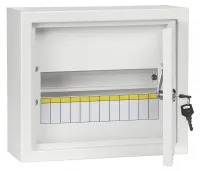 TITAN 3 Корпус металлический ЩРн-12 (265х310х120) IP31 белый IEK