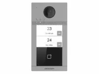 Панель вызывная 2Мп IP на двух абонентов с ИК-подсветкой и Wi-Fi (DS-KV8213-WME1(B)/Flush)