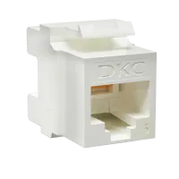 Модуль Keystone RJ45 CAT6 неэкр180 градусов белый